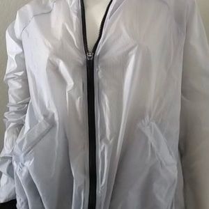 Victoria secret sport grey lightweight windbreaker